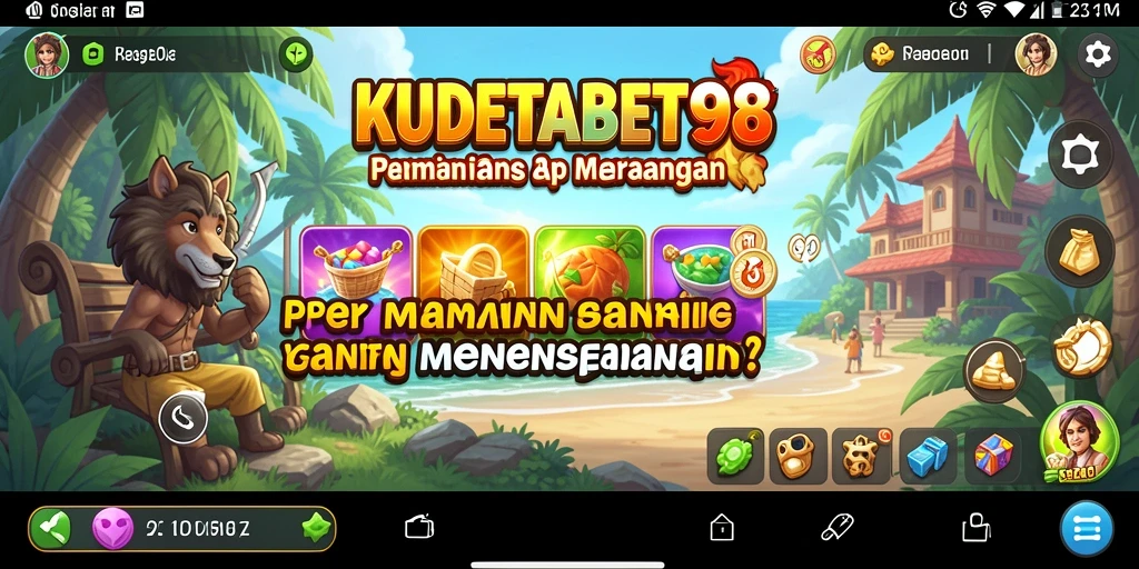 Tampilan menarik dari gameplay KUDETABET98 yang menghibur.