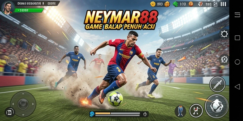 Gameplay balap mendebarkan dalam NEYMAR88 yang penuh aksi.