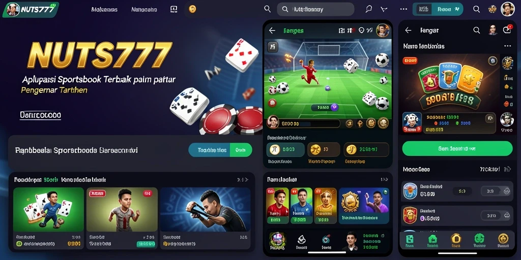 Tampilan gameplay Sportsbook NUTS777 yang menarik dan interaktif.