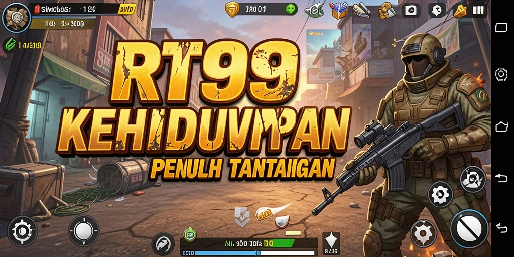 Screenshot gameplay yang menampilkan interaksi simulasi yang menarik.