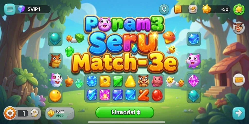 Tampilan seru gameplay SVIP1 yang sangat adiktif.